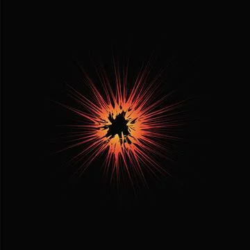 Explode Flash, Cartoon Explosion, Star Burst Explode Flash, Cartoon Explos... Stock Photos