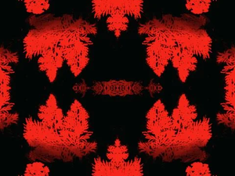 Explode Spread Smooth Concept Symmetric Pattern Ornamental Decorative Kaleido Stock Illustration