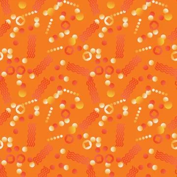 Exploded mechanism creative pattern Stock Illustration