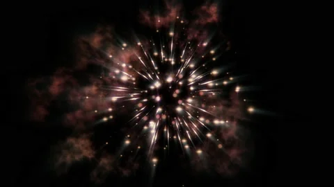 Explodes Confetti Small Particle 4K Colorful Party Celebration Background. Stock Footage 133699421