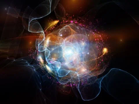 Exploding Abstraction イラスト素材