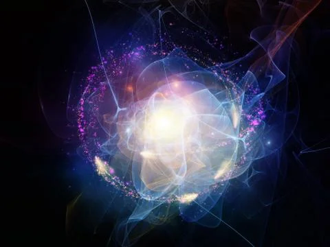 Exploding Abstraction 스톡 일러스트