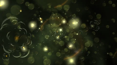Exploding Bokeh Particles Abstract Background With Sparkling Lights Stock Footage 332552798