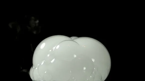 Exploding bubbles. Stock Footage 39899871