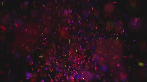 Exploding Burning Multicolored Hot Fire Sparks Motion Background Animation Stock Footage 191981318