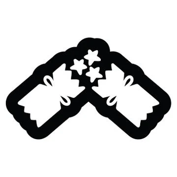 Exploding christmas cracker icon 스톡 일러스트