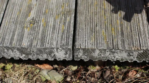 Exploding clacker on wooden board Stock Footage 22532069
