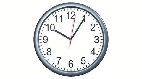 Exploding clock. Crazy stream of time. Alpha mask. HD 1080. Stock Footage 22306987