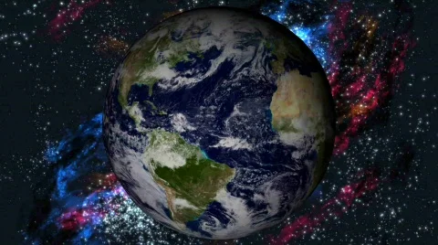 Exploding Earth Stock Footage 278589