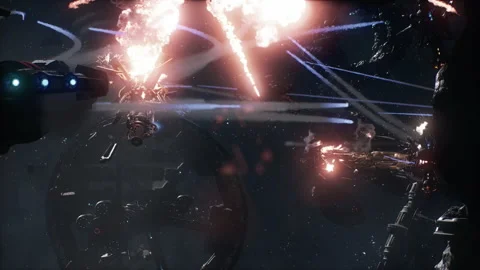 Exploding energy sources and colonizing military space 02 스톡 동영상 219903649