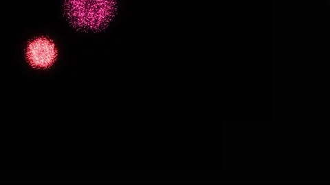 Exploding firework background to celebrate new years eve - video animation Stock Footage 130311834