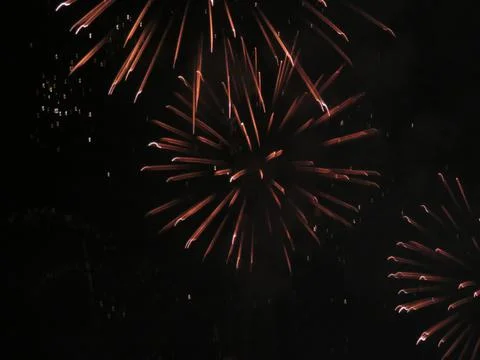 Exploding firework Stock Photos
