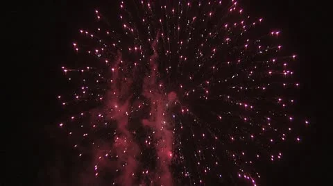 Exploding fireworks 10 動画素材 19109931