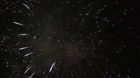 Exploding fireworks 14 Stock-Footage 19110856