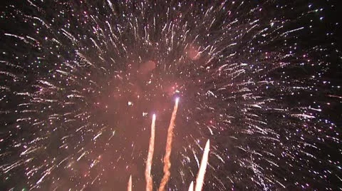 Exploding fireworks 15 Video stock 19111169