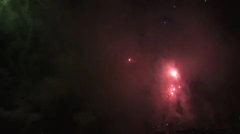 Exploding fireworks 16 Video stock 19111726