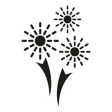 Exploding fireworks celebrating festive new year party 스톡 일러스트