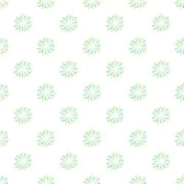 Exploding fireworks creating seamless pattern background Stock Illustration