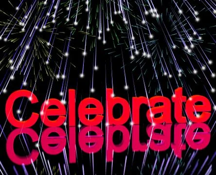 Exploding fireworks for new years or independance celebration 스톡 일러스트