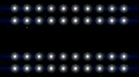 Exploding flash and Floodlights 24 Stock Footage 25647626