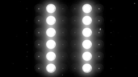 Exploding flash and Floodlights 32 Stock Footage 25864963