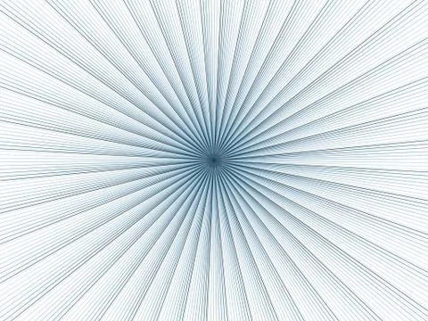 Exploding Fractal Burst Illustrazione stock