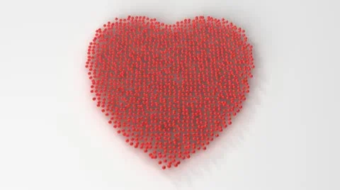 Exploding heart Stock Footage 10765838