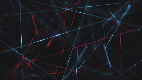 Exploding Laser Beams and Particles Motion Background Stock Footage 331526275