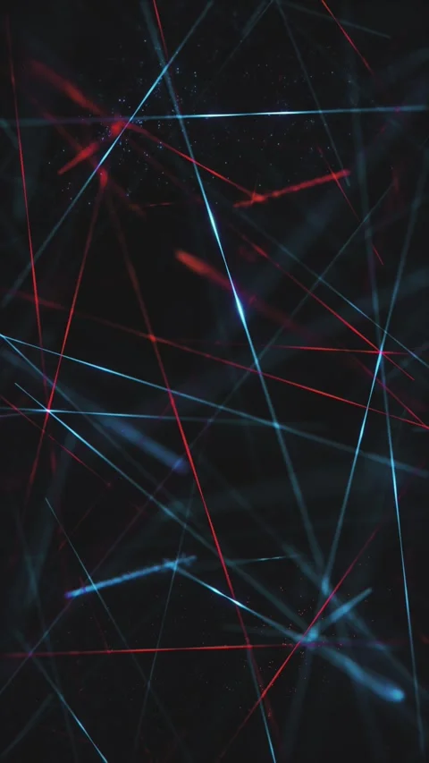 Exploding Laser Beams and Particles Motion Background Stock Footage 331526297