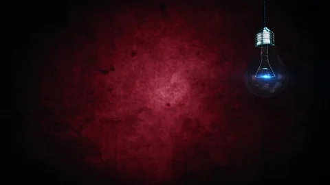 Exploding light bulb 4K Creative innovation idea and solution concept on back Stock Footage 112609101