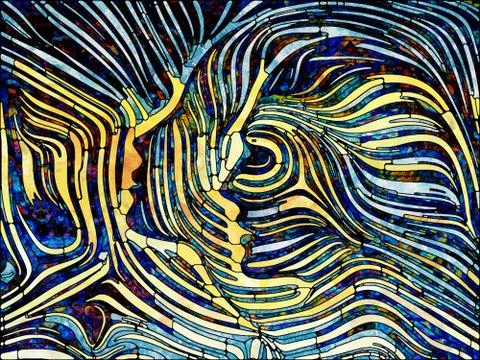 Exploding Many is One 스톡 일러스트