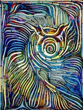 Exploding Many is One Illustrazione stock