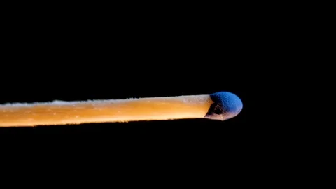 Exploding match Stock Footage 124275853