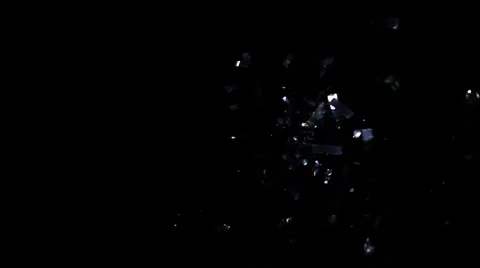 Exploding metallic confetti Stock-Footage 67607501