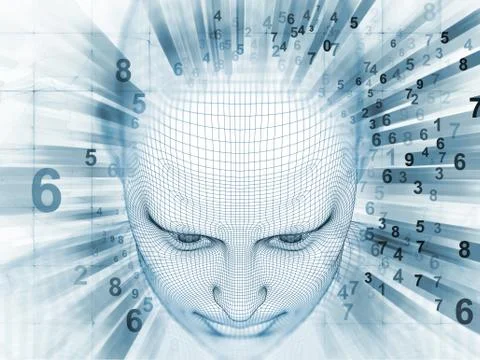 Exploding Mind 스톡 일러스트