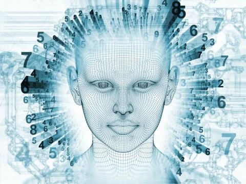 Exploding Mind 스톡 일러스트