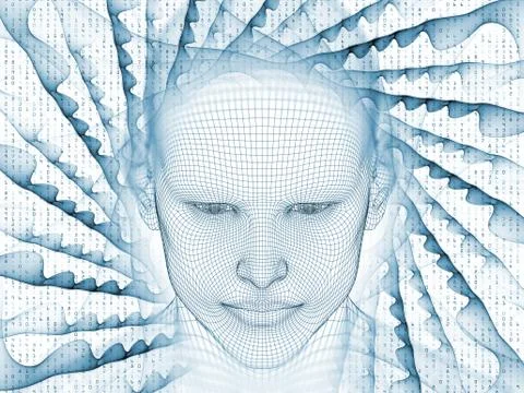 Exploding Mind Illustrazione stock