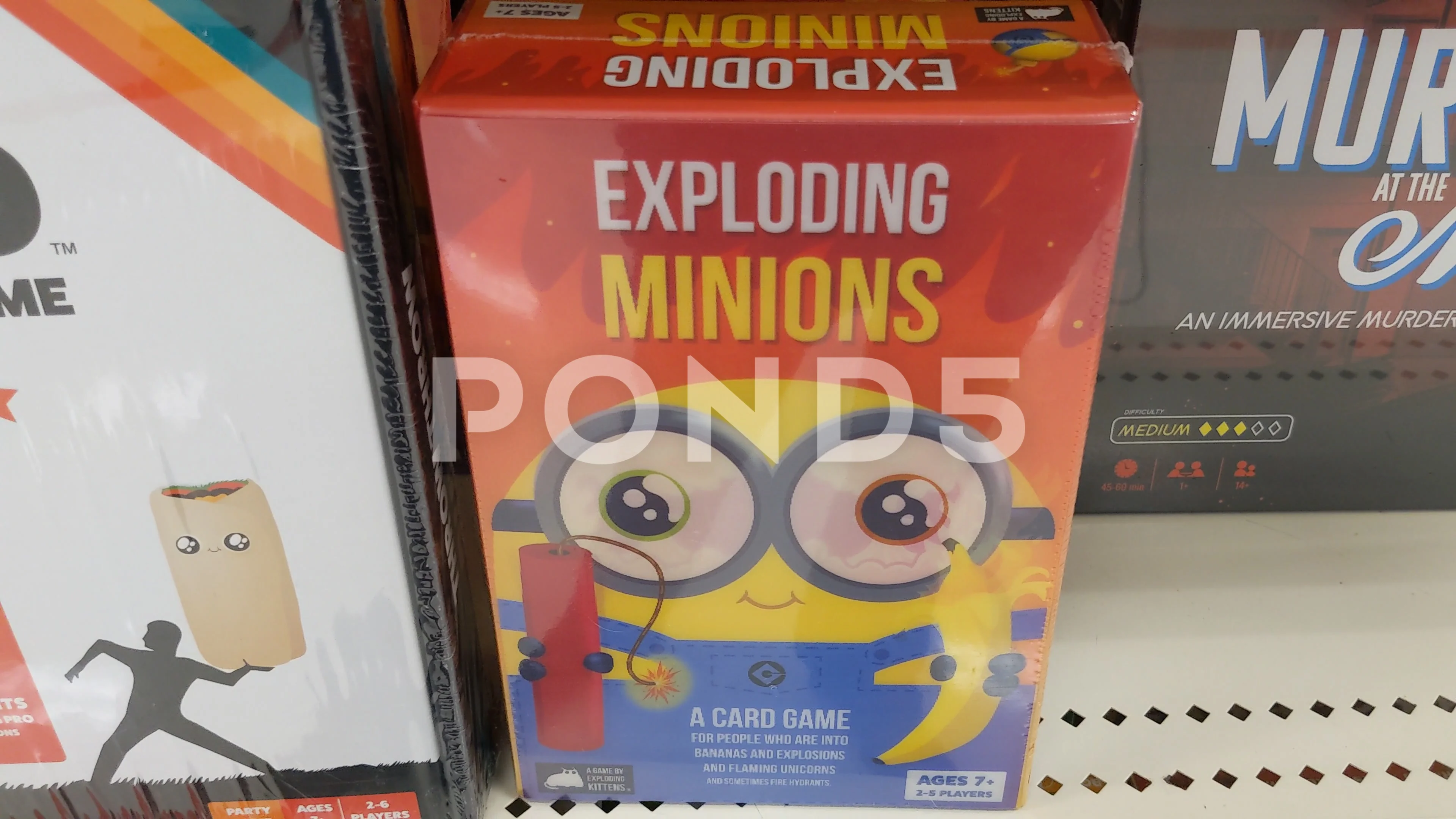 Exploding Minions Party Game by Exploding Kittens 