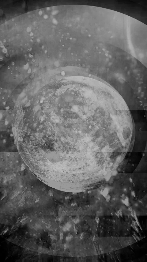 Exploding Moons of the Universe, Cosmos, Planet, Outer Space. 動画素材 272841524