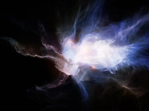 Exploding Nebulae Illustrazione stock