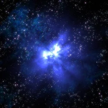 Exploding nova in space great image of an explosion in space Copyright: xZ... 库存照片