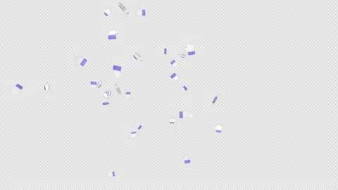 Exploding Overlay Thumbs Up Emoticon Animation, on Alpha Channel, Loop Stock Footage 303457952