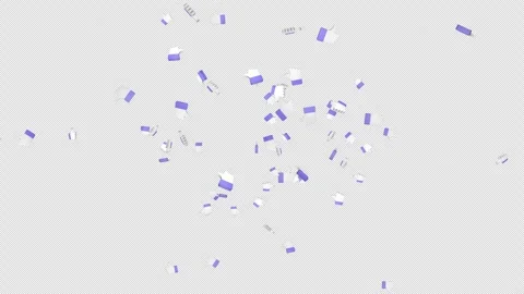 Exploding Overlay Thumbs Up Emoticon Animation, on Alpha Channel, Loop 库存影片 303458103