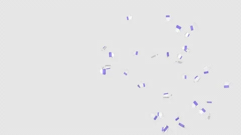Exploding Overlay Thumbs Up Emoticon Animation, on Alpha Channel, Loop Stockbeeldmateriaal 304905977