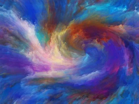 Exploding Paint イラスト素材