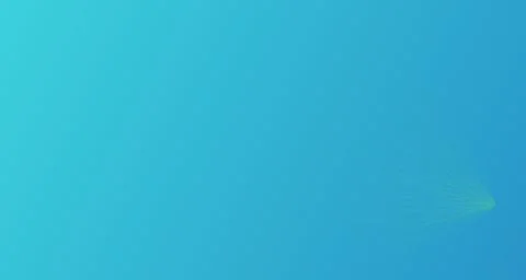 Exploding particle burst in ocean blue tones Stock Illustration