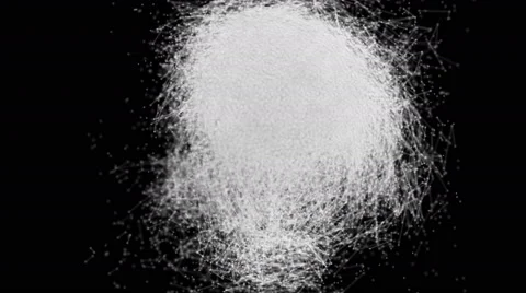 Exploding particle world - Earth 1002 HD, 4K Stock Footage 52351632