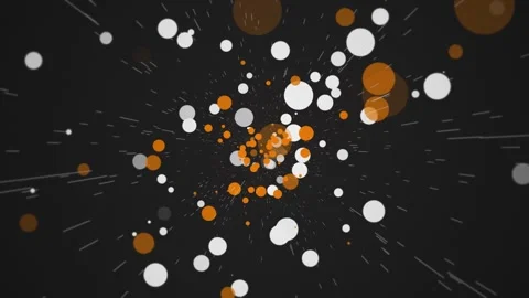 Exploding Particles Abstract Background Stock Footage 273782086
