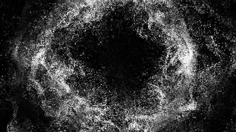 Exploding Particles Reveal Video stock 291540933