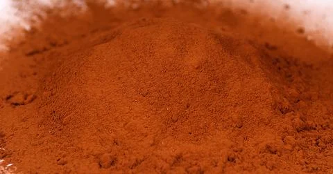 Exploding Powder Chocolate Foto stock